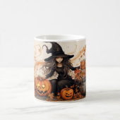 Schattigee Halloween Heks 50 Mok (Center)