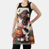 Schattigee Halloween heks koe Schort (Insitu)