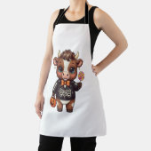 Schattigee Halloween Highland Koe Schort (Insitu)