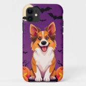 Schattigee Halloween hond Case-Mate iPhone Case (Achterkant)