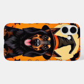 Schattigee Halloween hond Case-Mate iPhone Case (Achterkant (horizontaal))