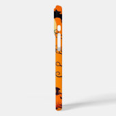 Schattigee Halloween hond Case-Mate iPhone Case (Achterkant / Links)