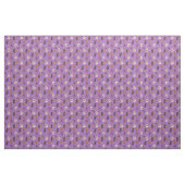 Schattigee Halloween Icons Pattern - Paarse Stof (Yard (91,4 cm))