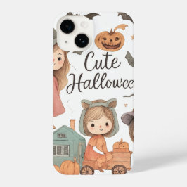 Schattigee Halloween iPhone Case – Ghost & Mummy H iPhone 14 Hoesje