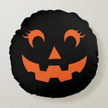 Schattigee Halloween Jack O'Lantern Omkeerbare Pom