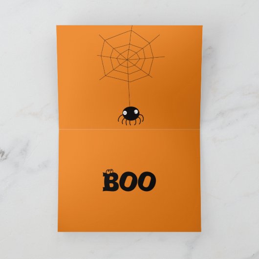 Schattigee Halloween Kaart W / Funny Basset Hound  (Binnen)