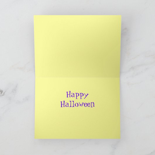 Schattigee Halloween Kaarten voor kinderen (Binnen)