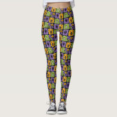 Schattigee Halloween karakter kleine mummies en sk Leggings (Voorkant)