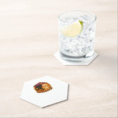 Schattigee Halloween kat en mummie borduurwerk Pat Kartonnen Onderzetters (Insitu)