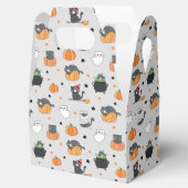 Schattigee Halloween katten en geesten Bedankdoosjes (Geopend)