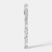 Schattigee Halloween katten en geesten iPhone 15 Case (Linkerkant)