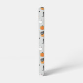 Schattigee Halloween katten en geesten Samsung Galaxy Hoesje (Linkerkant)