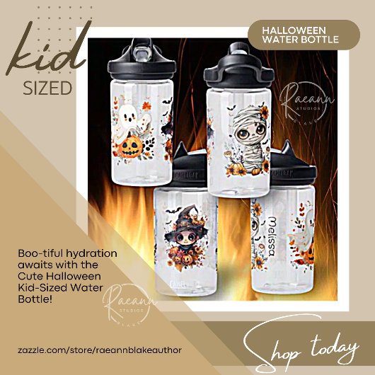 Schattigee Halloween Kind-sized waterfles