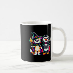 Schattigee Halloween Kinder Pinguïn Vampier Cat Wi Koffiemok