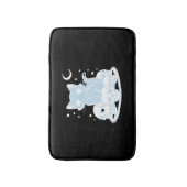 Schattigee Halloween Kitten Cat Gotische Esthetisc Badmat (Voorkant Verticaal)