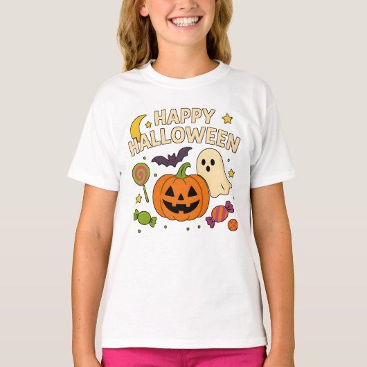 Schattigee Halloween kleding voor alle leeftijden  T-shirt (Voorkant)
