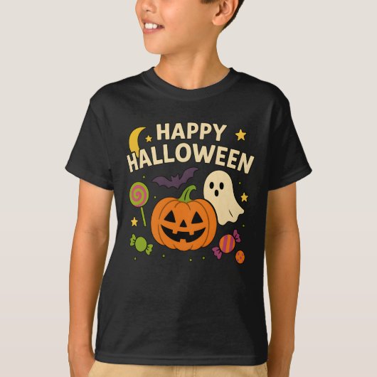 Schattigee Halloween kleding voor alle leeftijden  T-shirt (Voorkant)