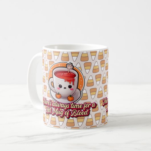 Schattigee Halloween! 👻 Koffiemok (Voorkant links)