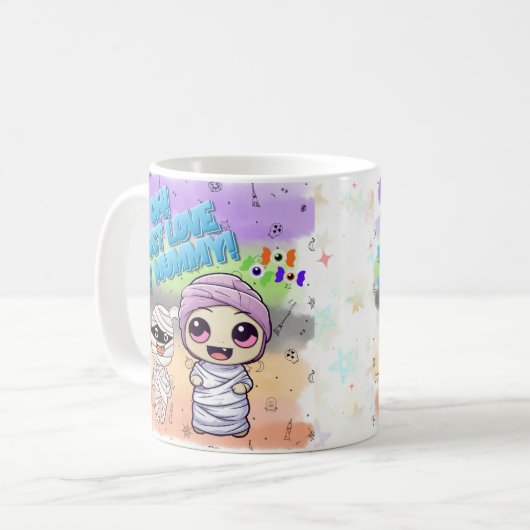 Schattigee Halloween! 👻 Koffiemok (Voorkant links)