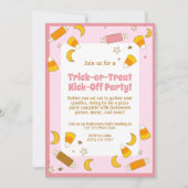 Schattigee Halloween Kostuum Party Trick or treat Kaart (Voorkant)