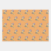 Schattigee Halloween kostuumdieren Inpakpapier Vel (Voorkant 3)