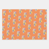 Schattigee Halloween kostuumdieren Inpakpapier Vel (Voorkant 2)