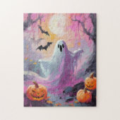 Schattigee Halloween kunst Legpuzzel (Verticaal)