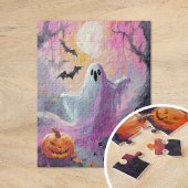 Schattigee Halloween kunst Legpuzzel