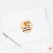 Schattigee  Halloween kunst Ronde Sticker (Envelop)