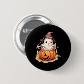 Schattigee Halloween Little Ba Ronde Button 5,7 Cm (Voorkant /achterkant)