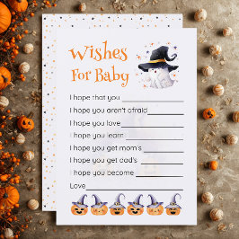 Schattigee Halloween Little Boo is te wijten wense Kaart