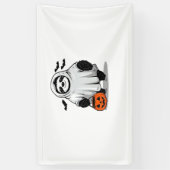 Schattigee Halloween Luiaard T-Shirt Schattig en S Spandoek (Verticaal)