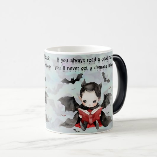 Schattigee Halloween! 👻 Magische Mok (Voorkant rechts)