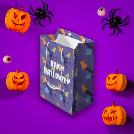Schattigee Halloween met geesten, op maat Medium Cadeauzakje