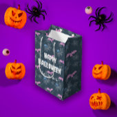 Schattigee Halloween met spinnen en vleermuizen, a Medium Cadeauzakje