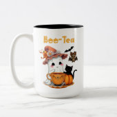 Schattigee Halloween Mok Boo-Tea Ghost Bat Cat (Links)