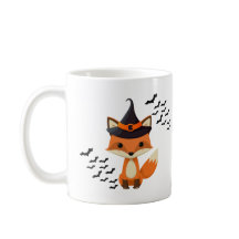 Schattigee Halloween Mok met Fox en Witch Pet, Fun