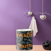 Schattigee Halloween Monsters, Gepersonaliseerde N Koffiemok