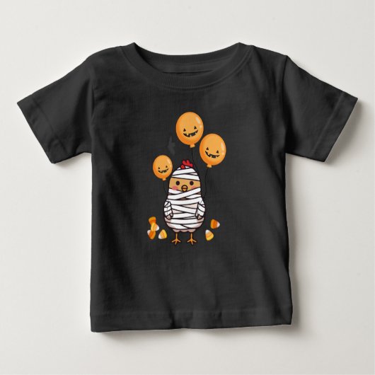 Schattigee Halloween Mummy Chick (Voorkant)