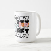 Schattigee Halloween Mummy Mok - Spooky "Boo!" (Voorkant rechts)