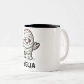 Schattigee Halloween Mummy Mok | Spooky Season Kof (Voorkant rechts)