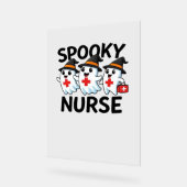 Schattigee Halloween Nurse Ghosts Cartoon Classic Acryl Bord (Hoek)
