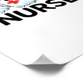 Schattigee Halloween Nurse Ghosts Cartoon Classic  Poster (Hoek)