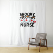 Schattigee Halloween Nurse Ghosts Cartoon Classic  Wandkleed (In situ)