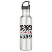 Schattigee Halloween Nurse Ghosts Cartoon Classic  Waterfles (Voorkant)