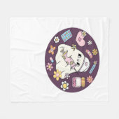 Schattigee Halloween Nurse Oversized T-shirt Fleece Deken (Voorkant (Horizontaal))