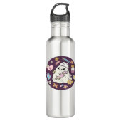 Schattigee Halloween Nurse Oversized T-shirt Waterfles (Voorkant)