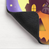 Schattigee Halloween Oktober Heksenkat Muismat (Hoek)