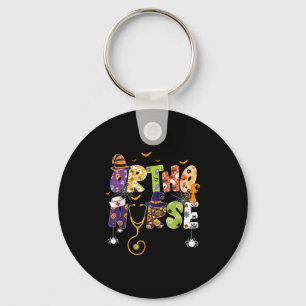 Schattigee Halloween Ortho Nurse Boo Boo Crew Ghos Sleutelhanger