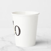 Schattigee Halloween Paper Cup - "Boo" Ghost met B Papieren Bekers (Links)